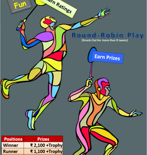 1st Rated Doubles (8th & 9th Oct, 2022)