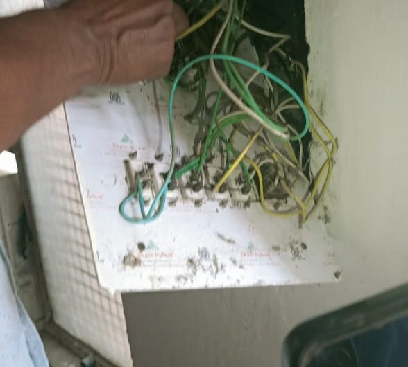 Electric Board of Gym Room Repair 27.05.2023
